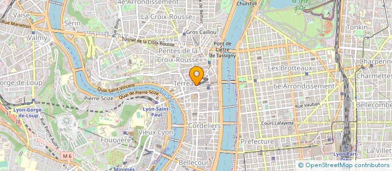 localisation de l'entreprise 5 H COMPAGNIE  LYON