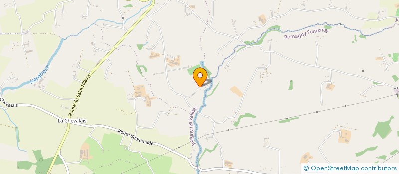 localisation de l'entreprise 5 HORIZONS  JUVIGNY LES VALLEES