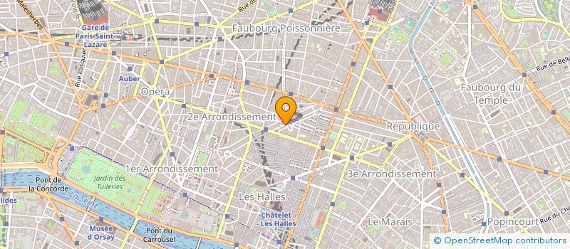 localisation de l'entreprise 5 J  PARIS