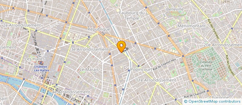 localisation de l'entreprise 5 JARENTE  PARIS