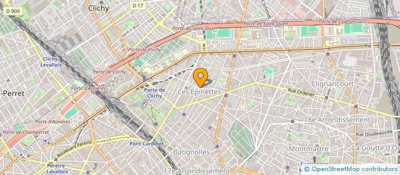 localisation de l'entreprise 5 JOURDAIN à PARIS