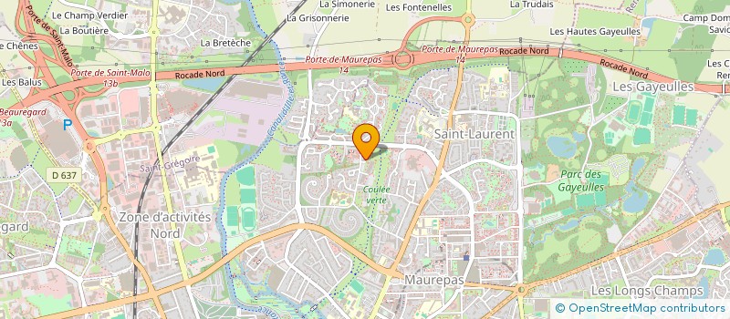 localisation de l'entreprise 5 JOURS SUR TERRE à RENNES