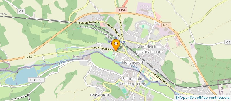 localisation de l'entreprise 5 M  NONANCOURT