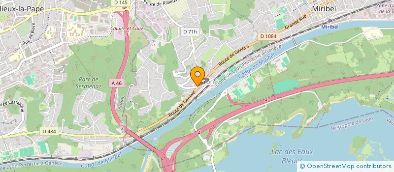 localisation de l'entreprise 5 M CONSULTING à NEYRON