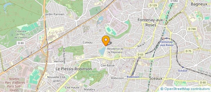 localisation de l'entreprise 5'M2 à LE PLESSIS-ROBINSON