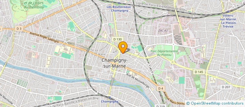 localisation de l'entreprise 5 MINUTES DE SOLEIL EN PLUS à CHAMPIGNY-SUR-MARNE