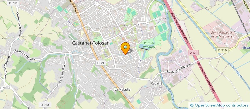 localisation de l'entreprise 5 MOUVEMENTS POUR SOI à CASTANET-TOLOSAN
