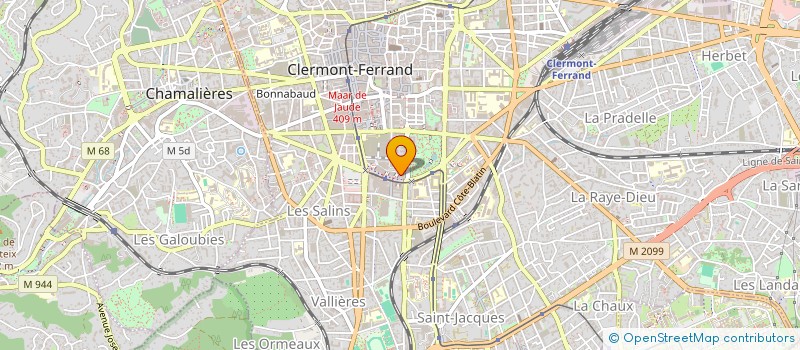 localisation de l'entreprise 5 N  CLERMONT-FERRAND