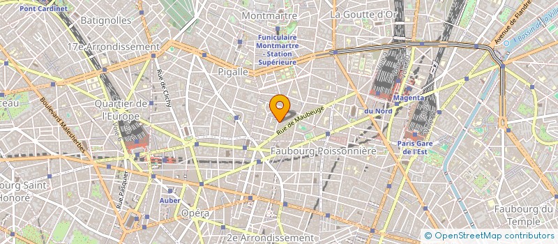 localisation de l'entreprise 5 OFF 7 à PARIS