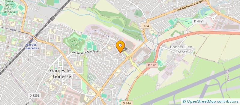 localisation de l'entreprise 5 P STAR  GARGES-LES-GONESSE