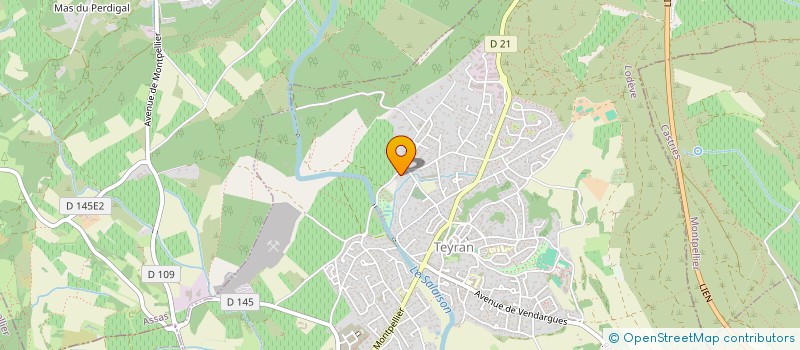 localisation de l'entreprise 5 RAQUETTES  TEYRAN