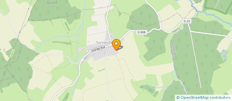 localisation de l'entreprise 5 RUE DE LA FAGATTE  SORNEVILLE