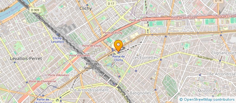 localisation de l'entreprise 5 RUE FRAGONARD  PARIS