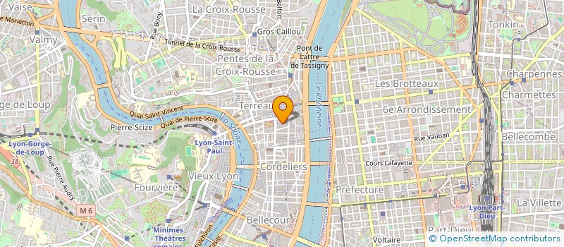 localisation de l'entreprise 5 RUE PIZAY à LYON