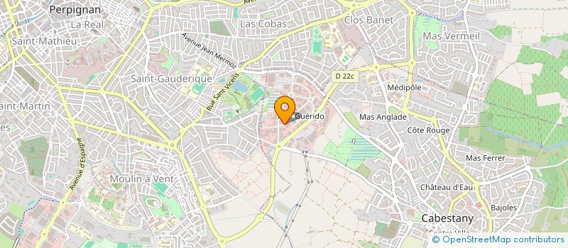 localisation de l'entreprise 5 SECONDES à CABESTANY