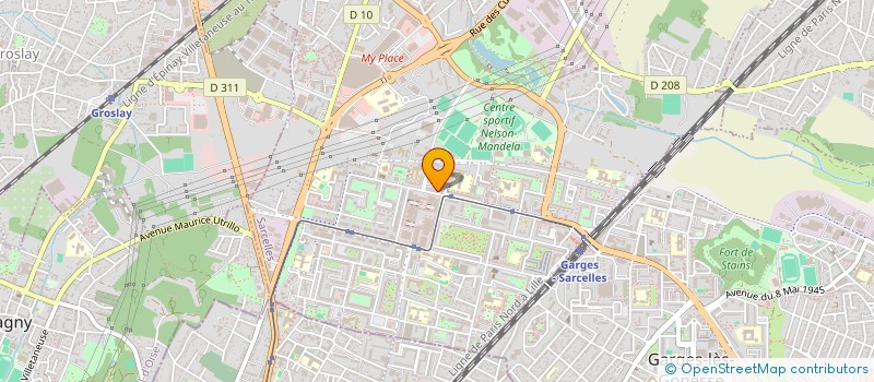 localisation de l'entreprise 5 SEEDS à SARCELLES