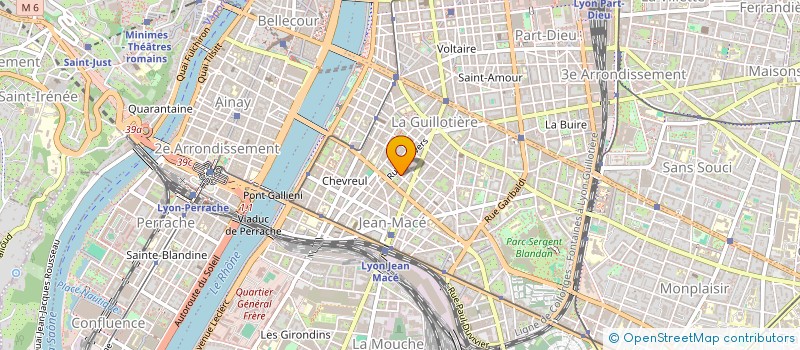 localisation de l'entreprise 5&SENCE à LYON
