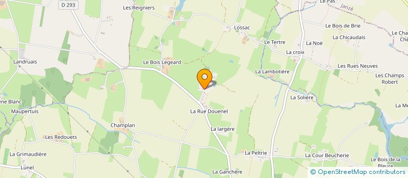 localisation de l'entreprise 5 SENS AU JARDIN  TRESBUF