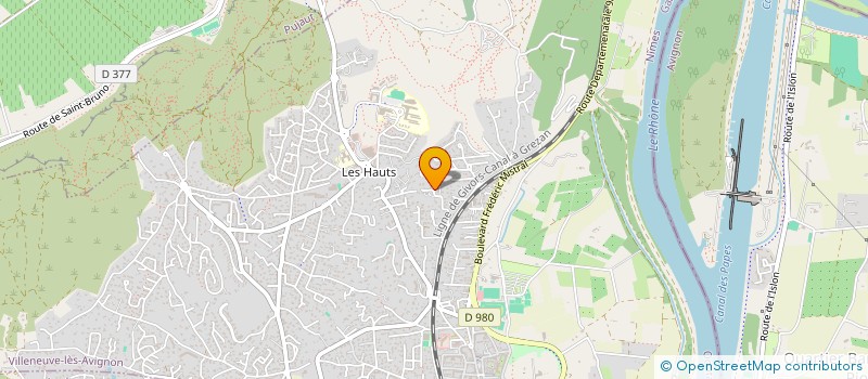 localisation de l'entreprise 5 SIXT COMPUTER  VILLENEUVE-LES-AVIGNON