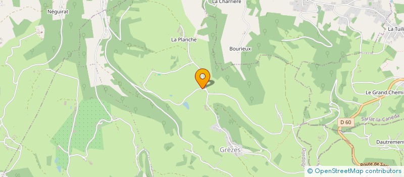 localisation de l'entreprise 5 SOUR RUGBY TOUCHE  LES COTEAUX PERIGOURDINS