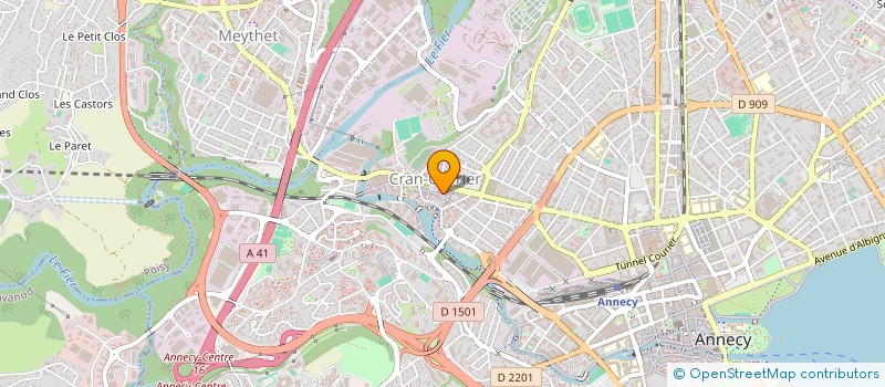 localisation de l'entreprise 5 STELLE D'ORO à ANNECY