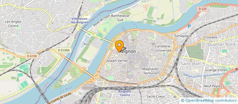 localisation de l'entreprise 5 SUR 5 ASSURANCES  AVIGNON