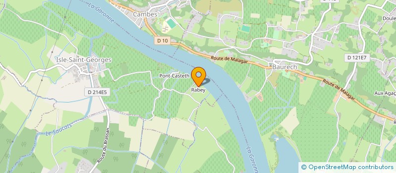 localisation de l'entreprise 5 ZAF ENERGY FRANCE  ISLE-SAINT-GEORGES