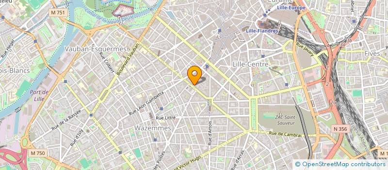 localisation de l'entreprise 50 INKERMANN  LILLE