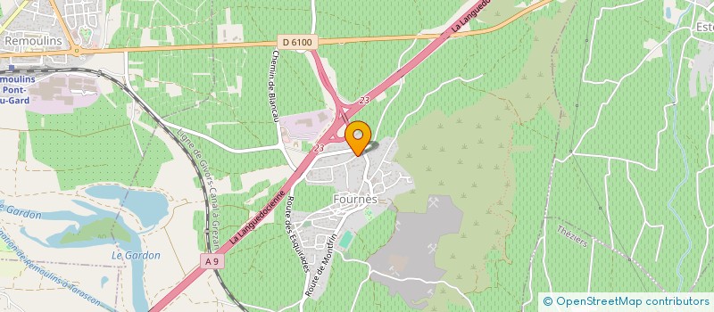 localisation de l'entreprise 50 NB  FOURNES