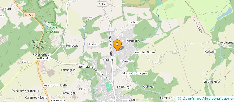 localisation de l'entreprise 50 NUANCES DE JARDINS  SAINT-URBAIN