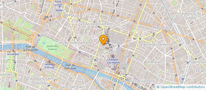 localisation de l'entreprise 50 PARTNERS SERVICES  PARIS