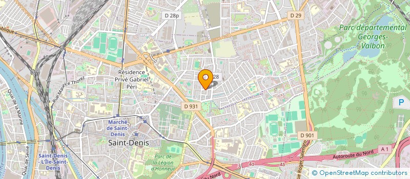 localisation de l'entreprise 500 034 491 à SAINT-DENIS