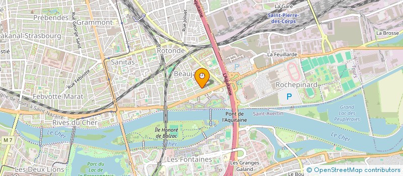 localisation de l'entreprise 500 046 545   TOURS