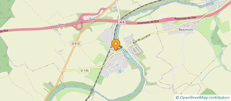 localisation de l'entreprise 500 050 919 à HANNONVILLE-SOUS-LES-COTES