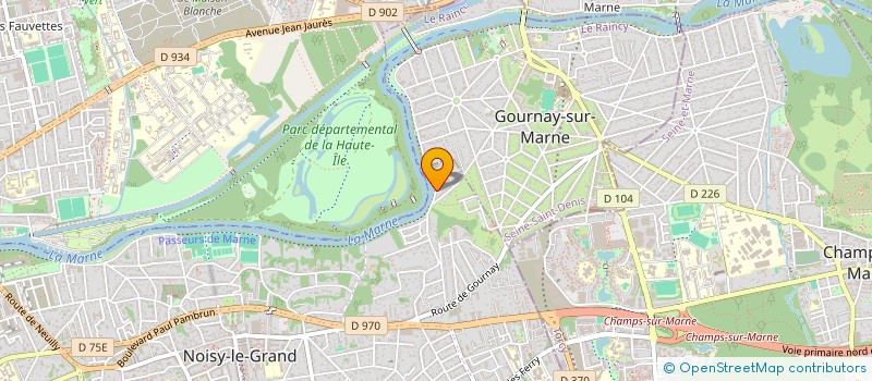 localisation de l'entreprise 500 084 660   NOISY-LE-GRAND