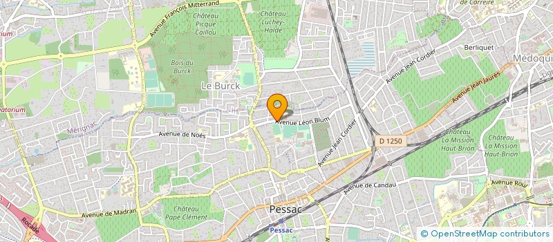 localisation de l'entreprise 500 114 426 à PESSAC
