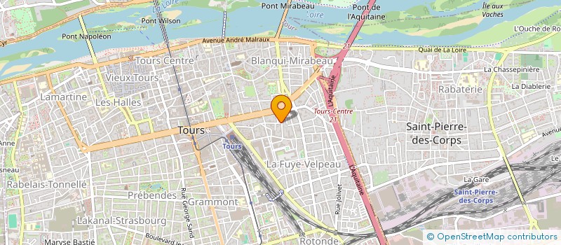 localisation de l'entreprise 500 120 597   TOURS