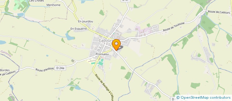 localisation de l'entreprise 500 147 798   CADOURS