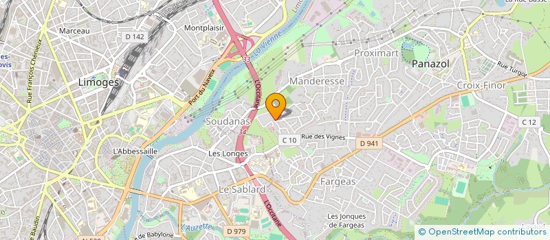 localisation de l'entreprise 500 152 392 à PANAZOL