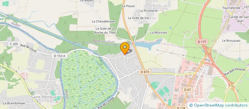 localisation de l'entreprise 500 154 885   REDON