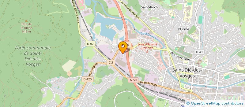 localisation de l'entreprise 500 156 260   BRUYERES