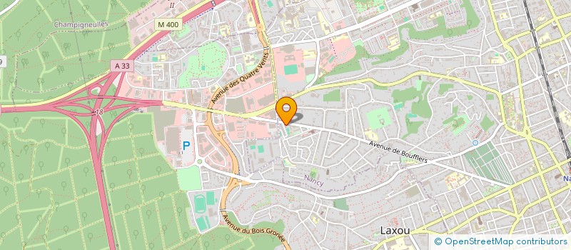 localisation de l'entreprise 500 162 698   NANCY