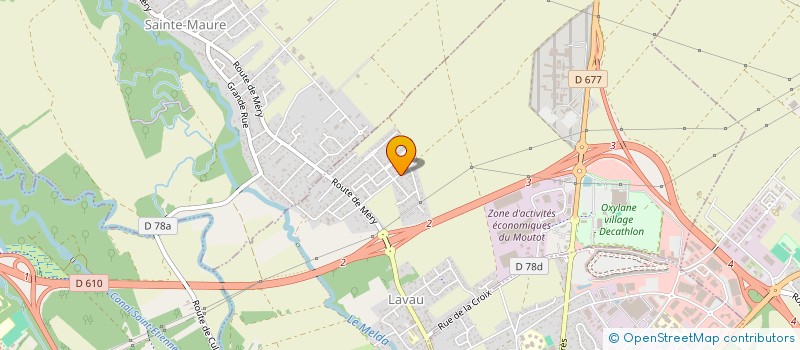 localisation de l'entreprise 500 163 647   LAVAU