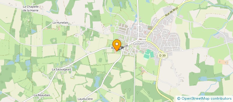 localisation de l'entreprise 500 163 787   GOVEN