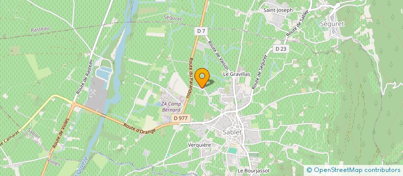 localisation de l'entreprise 500 165 907 à SABLET