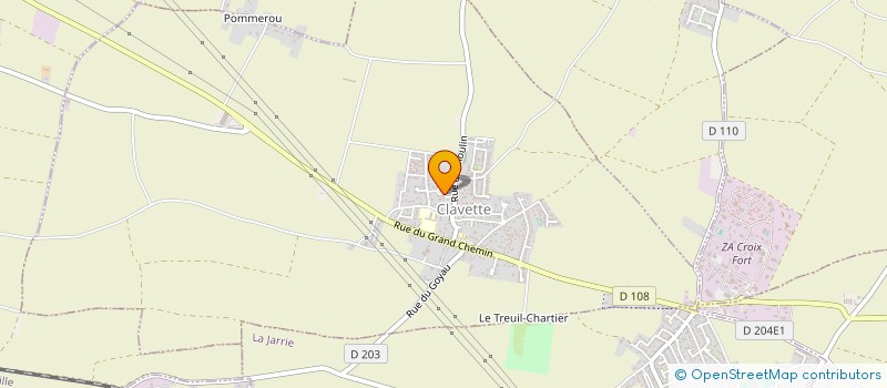 localisation de l'entreprise 500 174 131   CLAVETTE