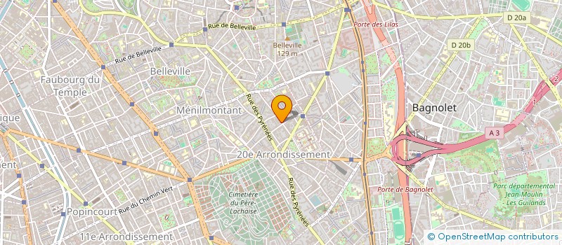localisation de l'entreprise 500 174 966   PARIS