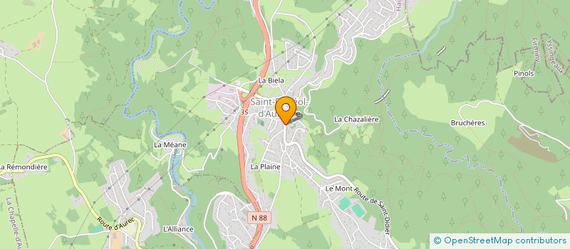 localisation de l'entreprise 500 175 674   SAINT-FERREOL-D'AUROURE