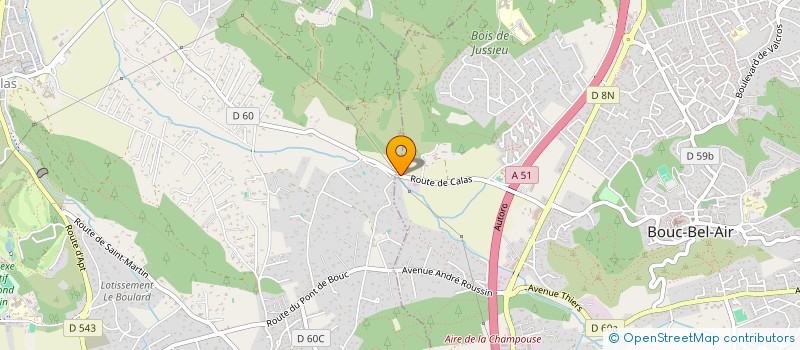 localisation de l'entreprise 500 184 866 à CABRIES