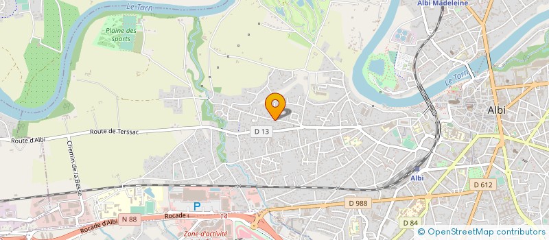 localisation de l'entreprise 500 221 924   ALBI